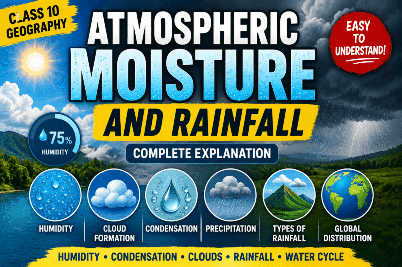 Atmospheric Moisture and Rainfall Explained